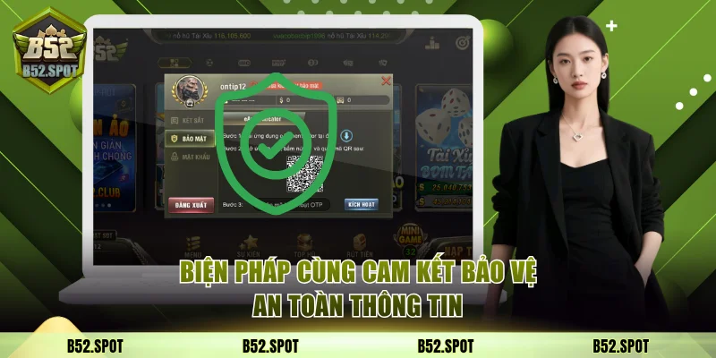 Biện pháp cùng cam kết bảo vệ an toàn thông tin