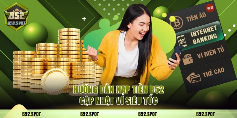Hướng dẫn nạp tiền cập nhật ví siêu tốc